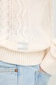 Бавовняний светр Tommy Jeans DM0DM22101 бежевий