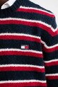 Tommy Jeans sweter z domieszką alpaki DM0DM22109 granatowy
