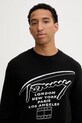 Tommy Jeans sweter bawełniany czarny DM0DM22253