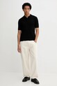 HUGO polo 50536672 czarny AW25