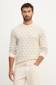 Guess pulover din amestec de lână HUMBERT subtiri bej M5YR10.Z3OE2