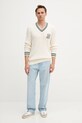 Guess pulover HEWIE M5YR12.Z30W1 bej AW25