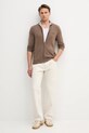 Guess cardigan din amestec de lână DARRELL M5YR28.Z0122 maro AW25