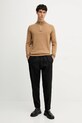Karl Lagerfeld pulóver gyapjúkeverékből 554305.655021 barna AW25