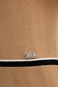 Karl Lagerfeld pulóver gyapjúkeverékből 554305.655021 barna