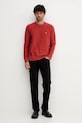 United Colors of Benetton sweter 1V4KU10AF czerwony AW25