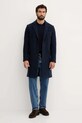United Colors of Benetton sweter z dodatkiem wełny 1Y6SK10A7 granatowy AW25