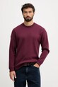 Светр із додаванням вовни United Colors of Benetton середньої щільності бордо 1Y6SK10A7