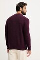 Odzież United Colors of Benetton sweter z domieszką wełny 1L5YU10AD bordowy