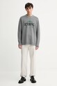 Iceberg sweter z wełną A018.7469 szary AW25