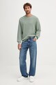 Памучен пуловер Armani Exchange XM000915.AF11967 зелен AW25
