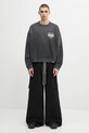Represent bluza bawełniana Angel Border MLM100367 czarny