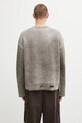 Odzież Represent sweter dwustronny wełniany Reversible Fade Out MLM100217 brązowy