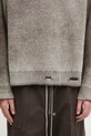 Represent sweter dwustronny wełniany Reversible Fade Out brązowy MLM100217