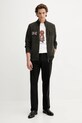 Hackett London kardigan wełniany HM7000052 zielony AW25