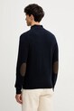 Одежда Шерстяной кардиган Hackett London HM7000077 тёмно-синий