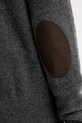 Шерстяной кардиган Hackett London HM7000077 серый