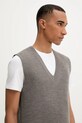 BARENA VENEZIA kamizelka wełniana Knitwear Turlon brązowy KNU5287.305