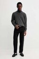Bally sweter kaszmirowy MKN08O szary AW25