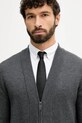 Kardigan s prímesou vlny Guess JAMISON sivá M5BR10.Z0432