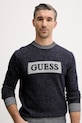 Guess sweter z dodatkiem wełny JACK granatowy M5BR28.Z0531