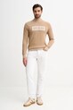 Guess sweter z dodatkiem wełny JACK M5BR28.Z0531 beżowy AW25
