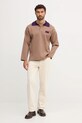 EA7 Emporio Armani sweter AF18425.7X000387 brązowy AW25