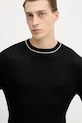 Vlněný svetr Armani Exchange černá XM000893.AF14007