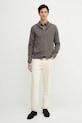 Armani Exchange sweter z dodatkiem wełny XM000905.AF14008 szary AW25