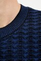 Armani Exchange sweter z dodatkiem wełny XM001321.AF11965 granatowy