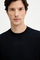 Armani Exchange sweter z dodatkiem wełny granatowy XM001560.AF11982