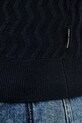 Armani Exchange sweter z dodatkiem wełny XM001560.AF11982 granatowy
