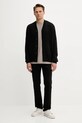 Armani Exchange kardigan z domieszką wełny XM001914.AF14008 czarny AW25