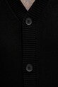 Armani Exchange kardigan z domieszką wełny XM001914.AF14008 czarny