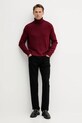 Свитер с примесью шерсти Armani Exchange XM001917.AF14008 бордо AW25