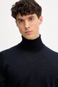 Emporio Armani gyapjú pulóver sötétkék 8N1M43.1M67Z