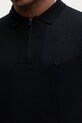 Emporio Armani sweter wełniany EM001512.AF14158 granatowy