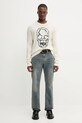 ZADIG&VOLTAIRE sweter wełniany KMSW01792 beżowy AW25
