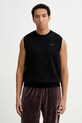 adidas Originals kamizelka P Ess Knit Vest bawełna czarny JY2651