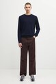 Paul Smith sweter kaszmirowy M1R.278Y.N02497 granatowy