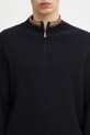 Paul Smith sweter wełniany granatowy M1R.548Z.T02825
