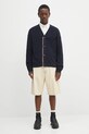 Paul Smith kardigan wełniany 0 M1R.531Z.T02763 granatowy