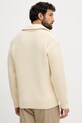 Odzież Lacoste sweter z dodatkiem wełny AH5205 beżowy
