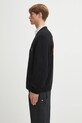 Kenzo cardigan din amestec de lână FF65CA7443LA negru AW25