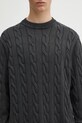 Carhartt WIP sweter bawełniany Carter czarny I035179.89GD