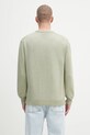 Abbigliamento Drôle de Monsieur maglione in lana La Maille Slogan Tresses H.PO191.WO023 verde