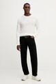 Joop! sweter bawełniany 30046918 biały AW25