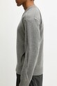 Axel Arigato sweter z dodatkiem wełny Stitch paneled A3401001 szary