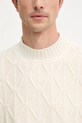 Joop! sweter bawełniany 30047403 beżowy