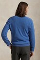Шерстяной свитер Polo Ralph Lauren 710876756 голубой AW25